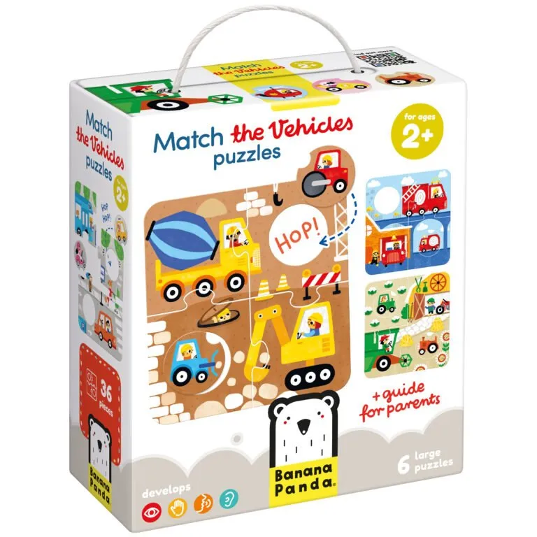 Puzzle Combina os Veículos