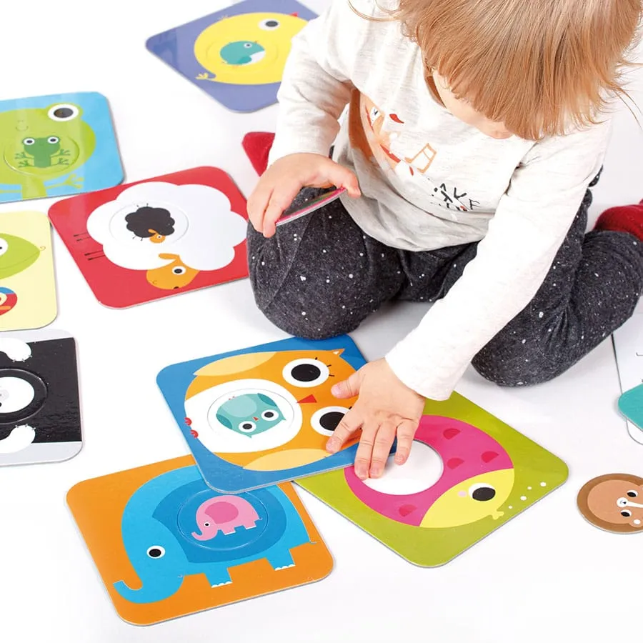 Puzzle Associa os Animais Bebés