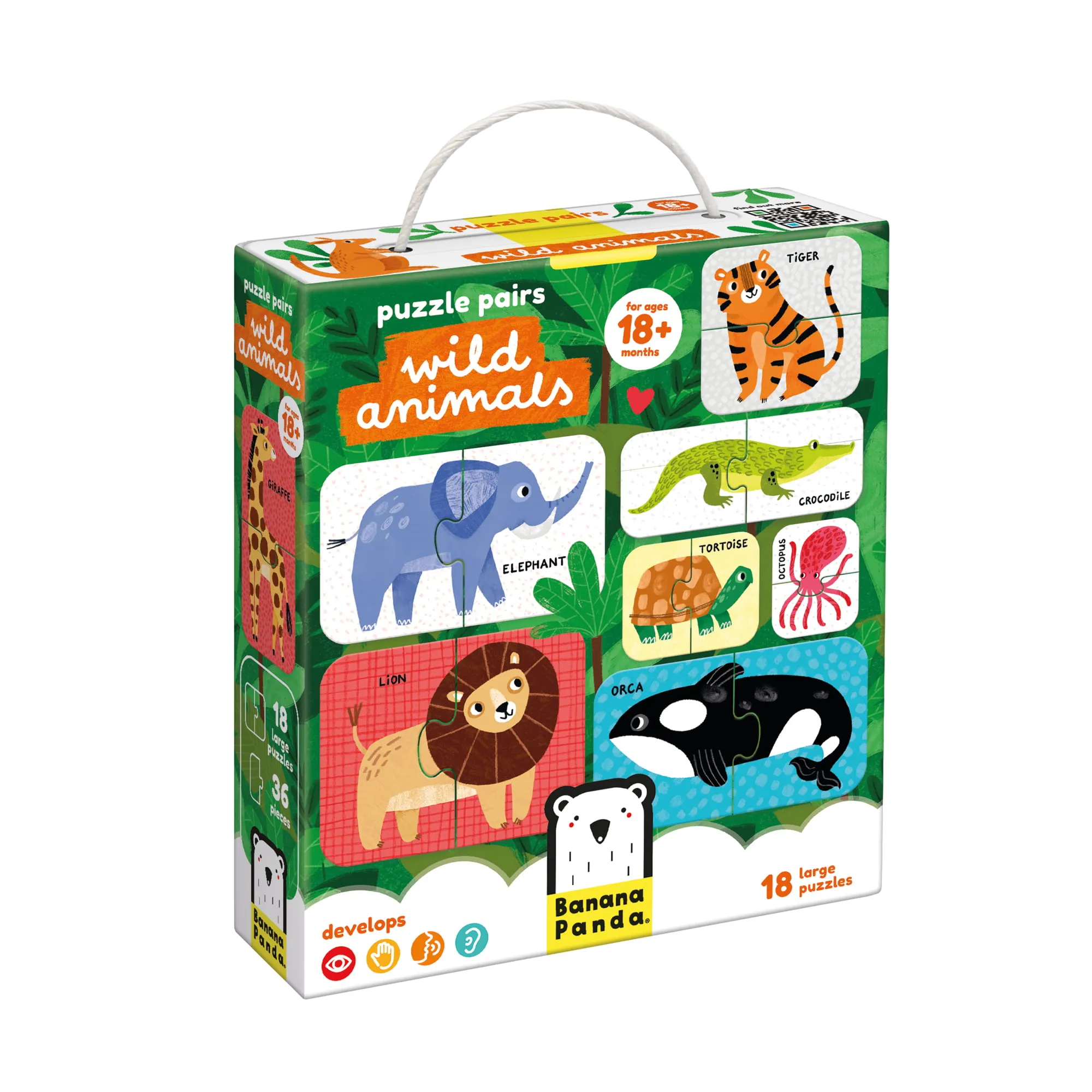 Puzzle Pares – Animais Selvagens