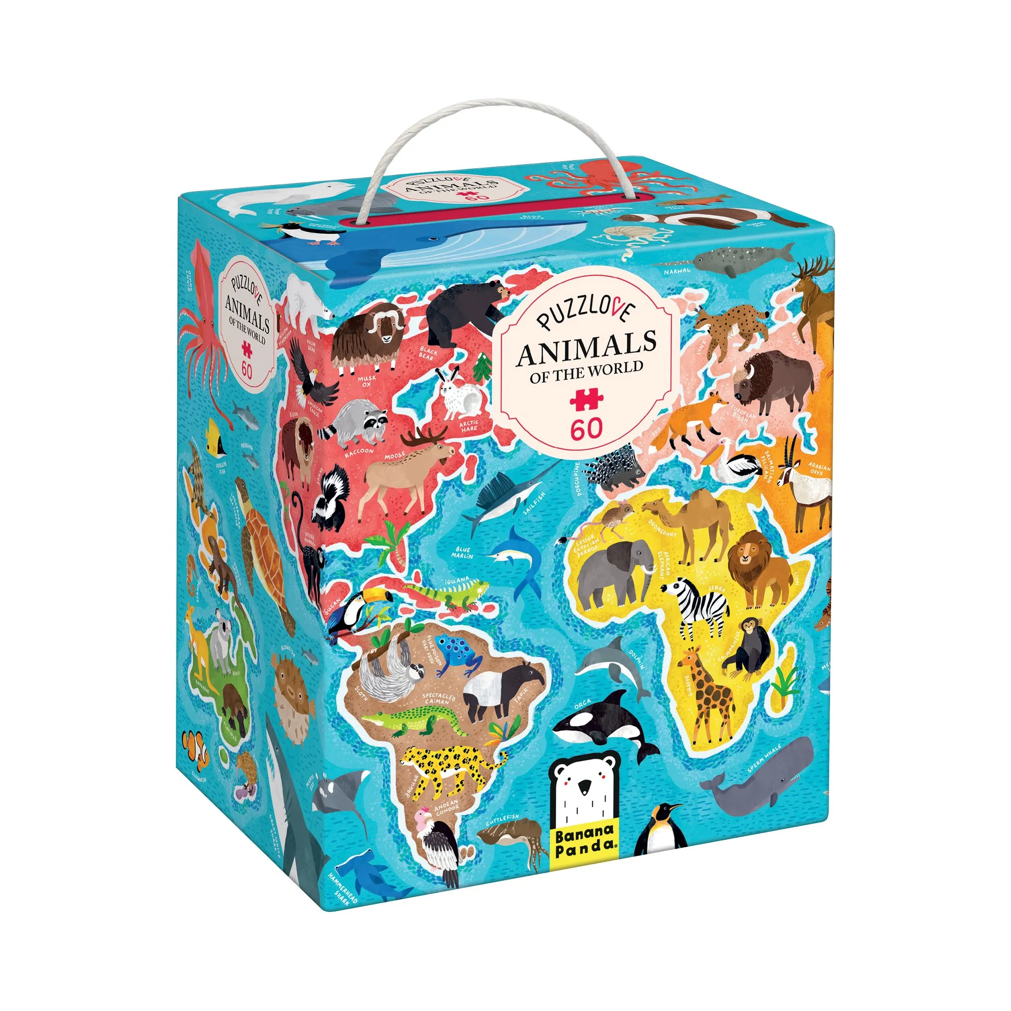 Puzzlove – Animais do Mundo