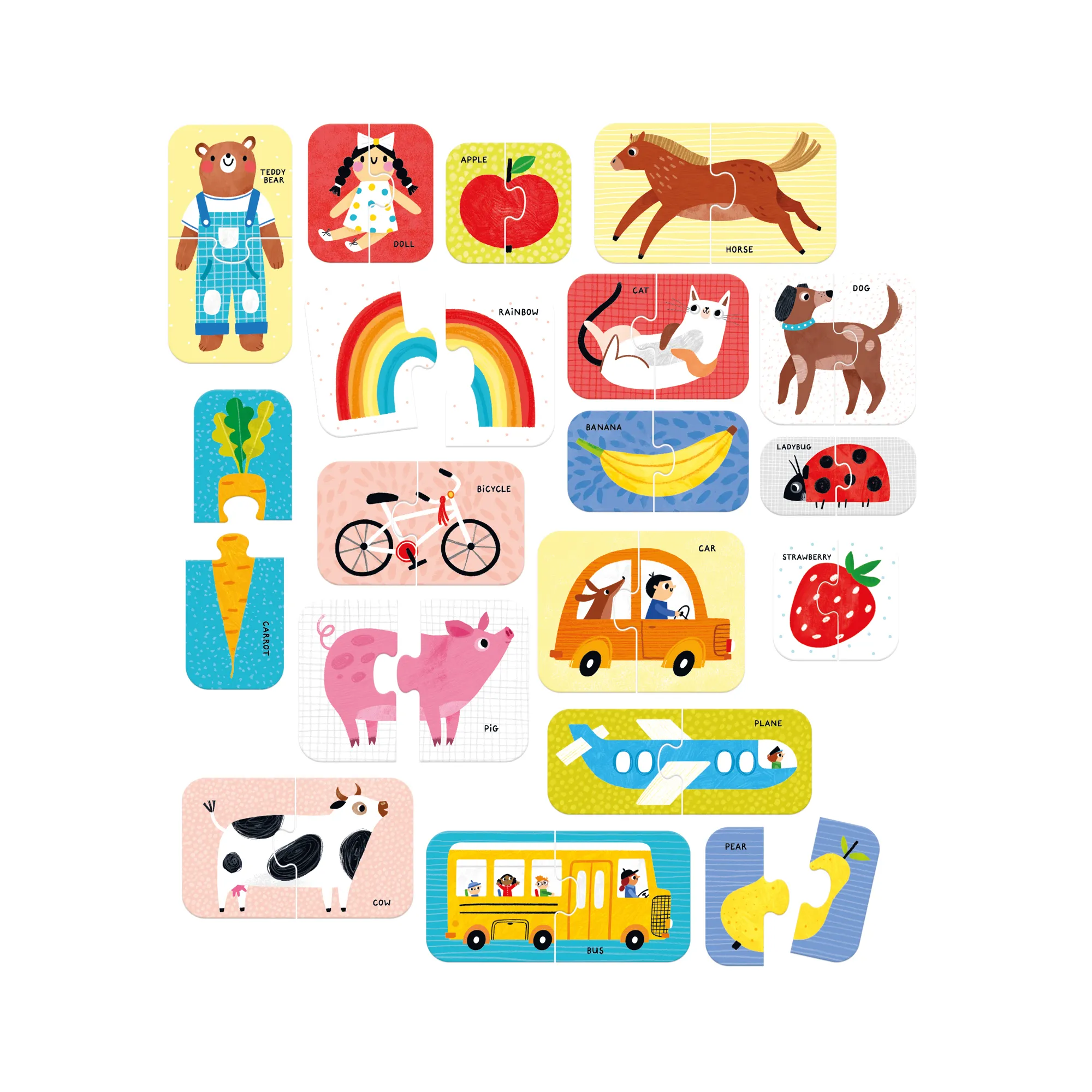 Puzzle Pares – Primeiras Palavras