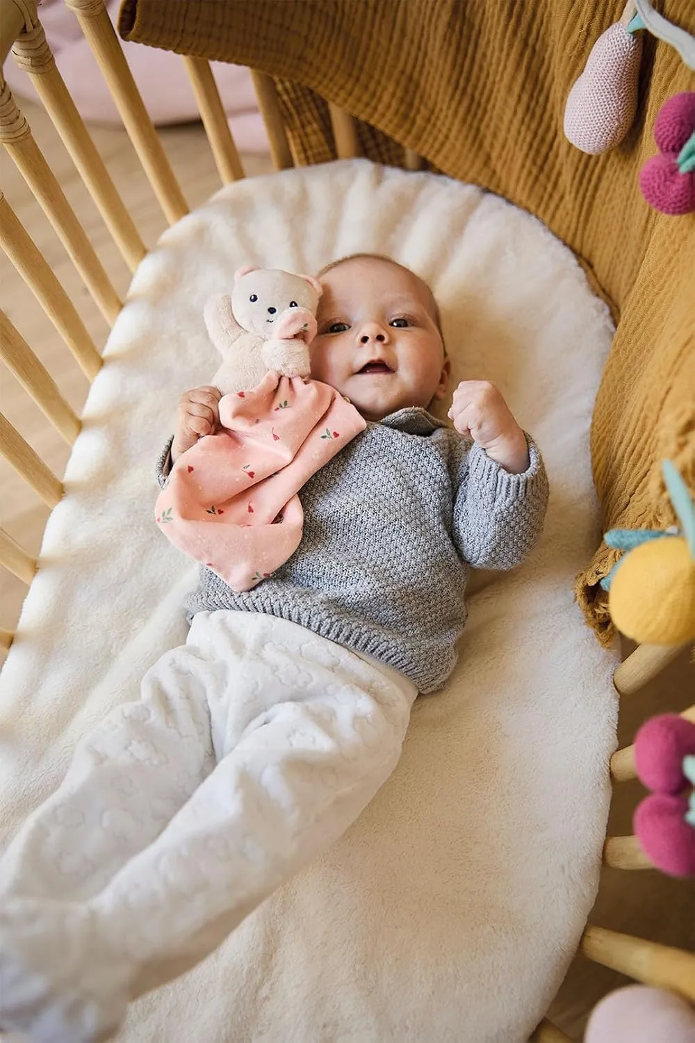 Doudou Ursinho Rosa