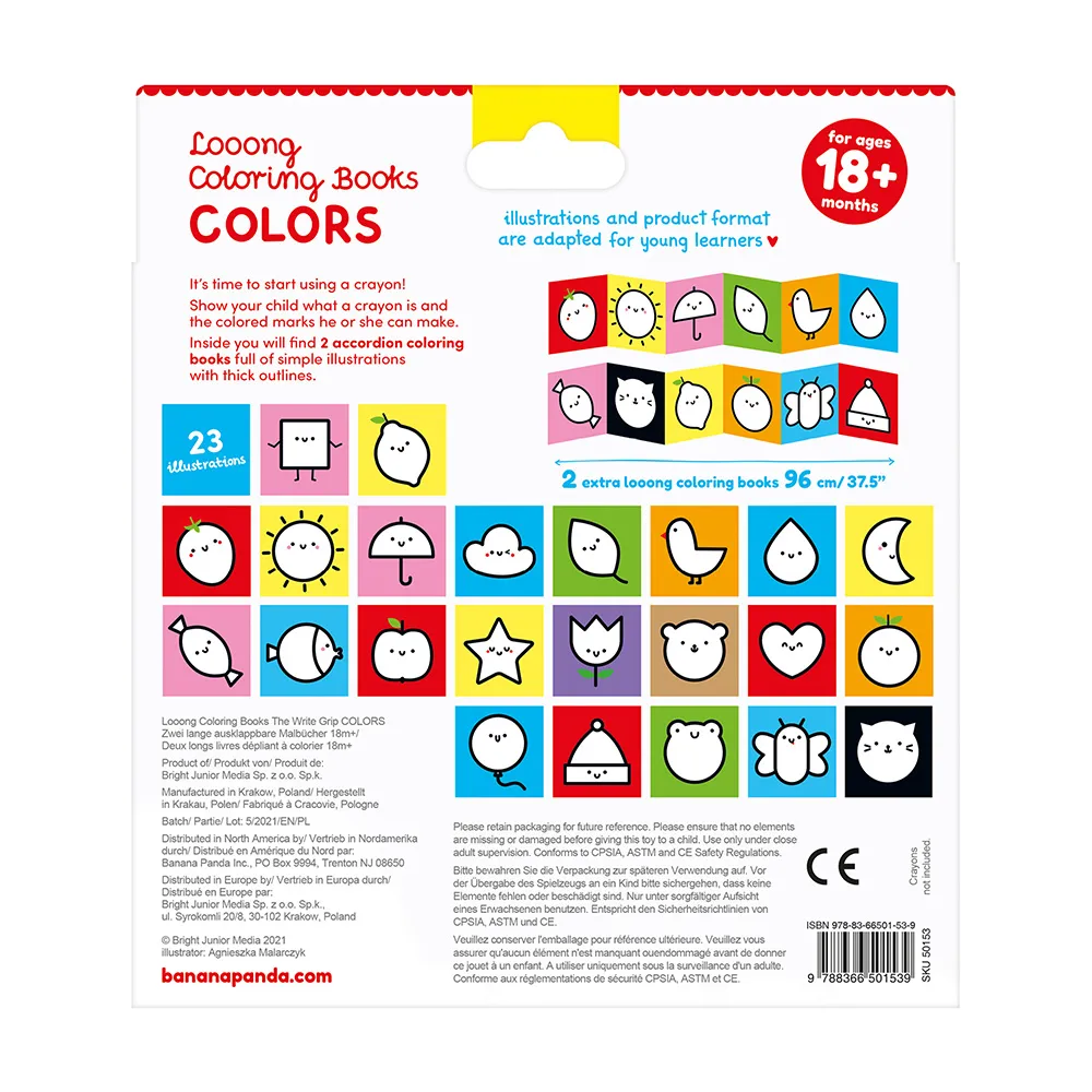 Livros de Pintar XXL – Cores