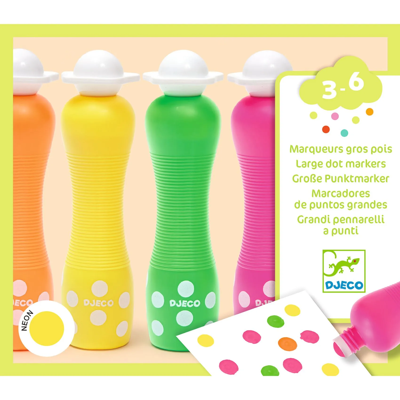 Marcadores Neon Esponja
