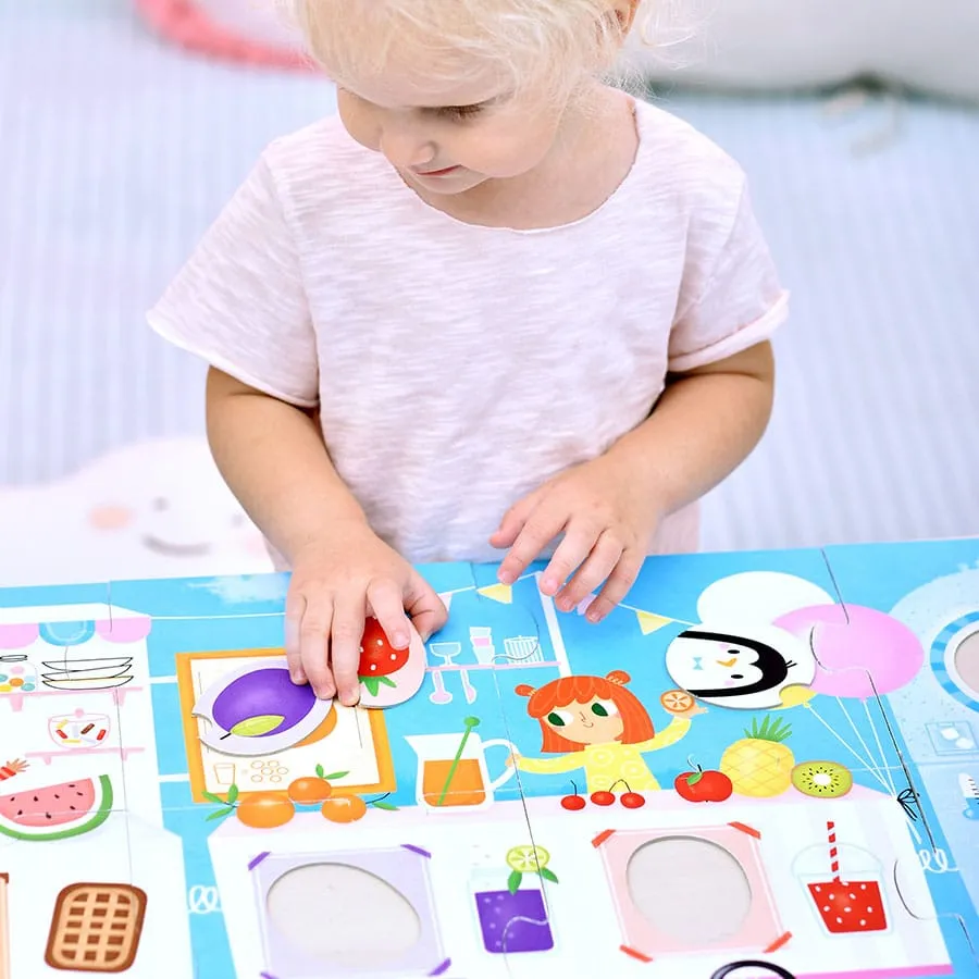 Puzzle Camião dos Alimentos