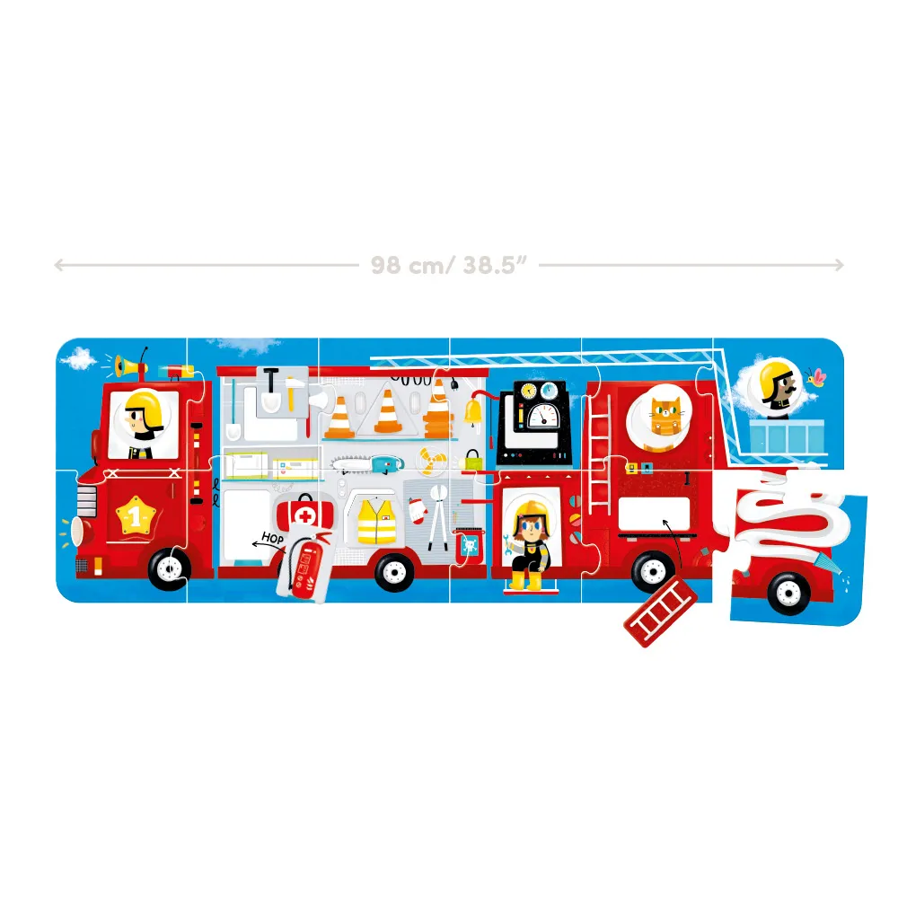 Puzzle Camião dos Bombeiros