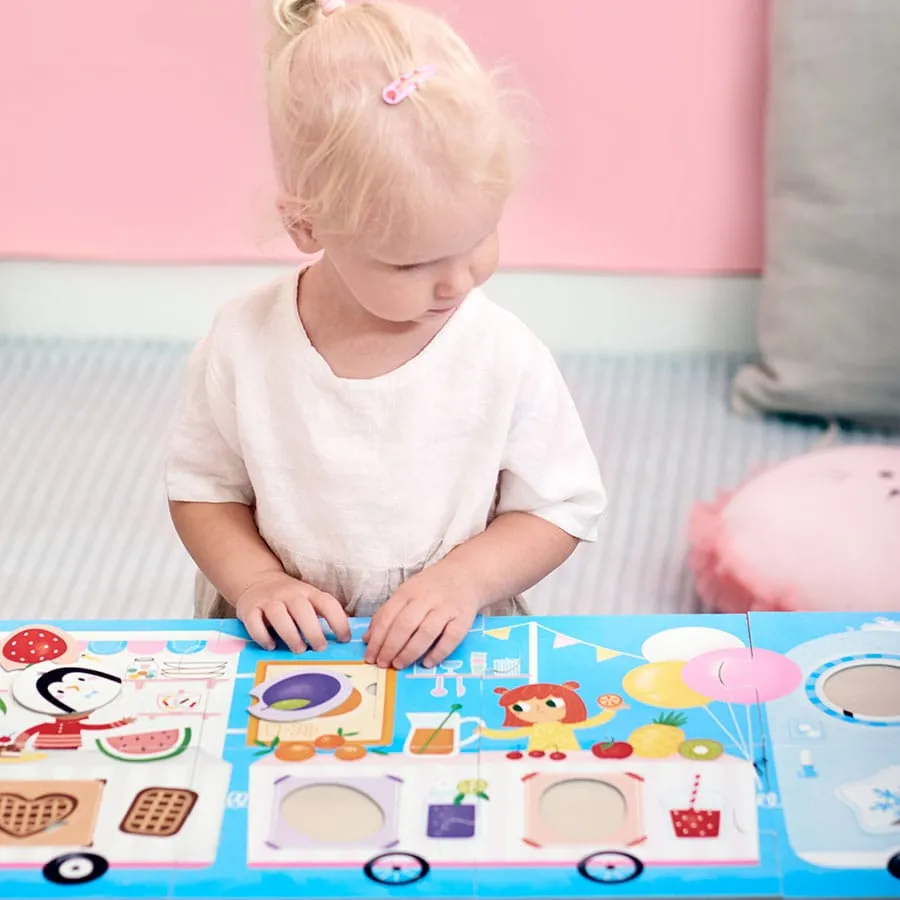 Puzzle Camião dos Alimentos