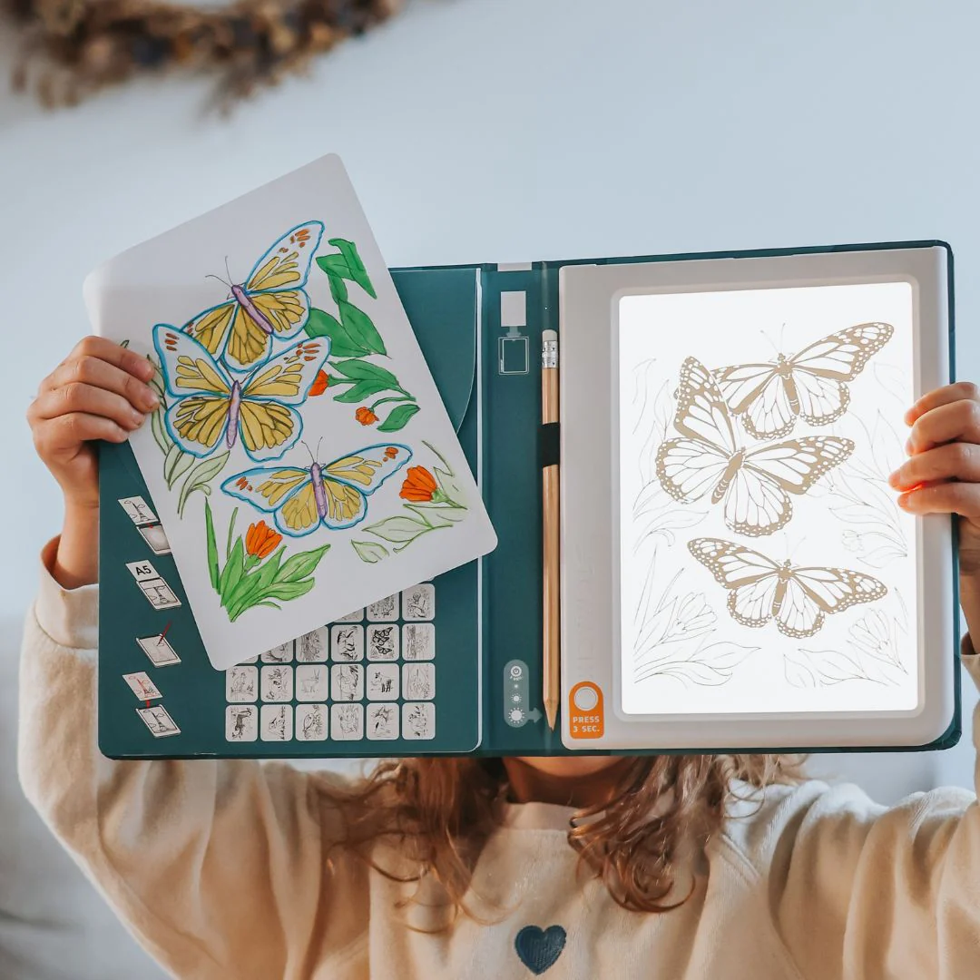 Caderno Luminoso Animais