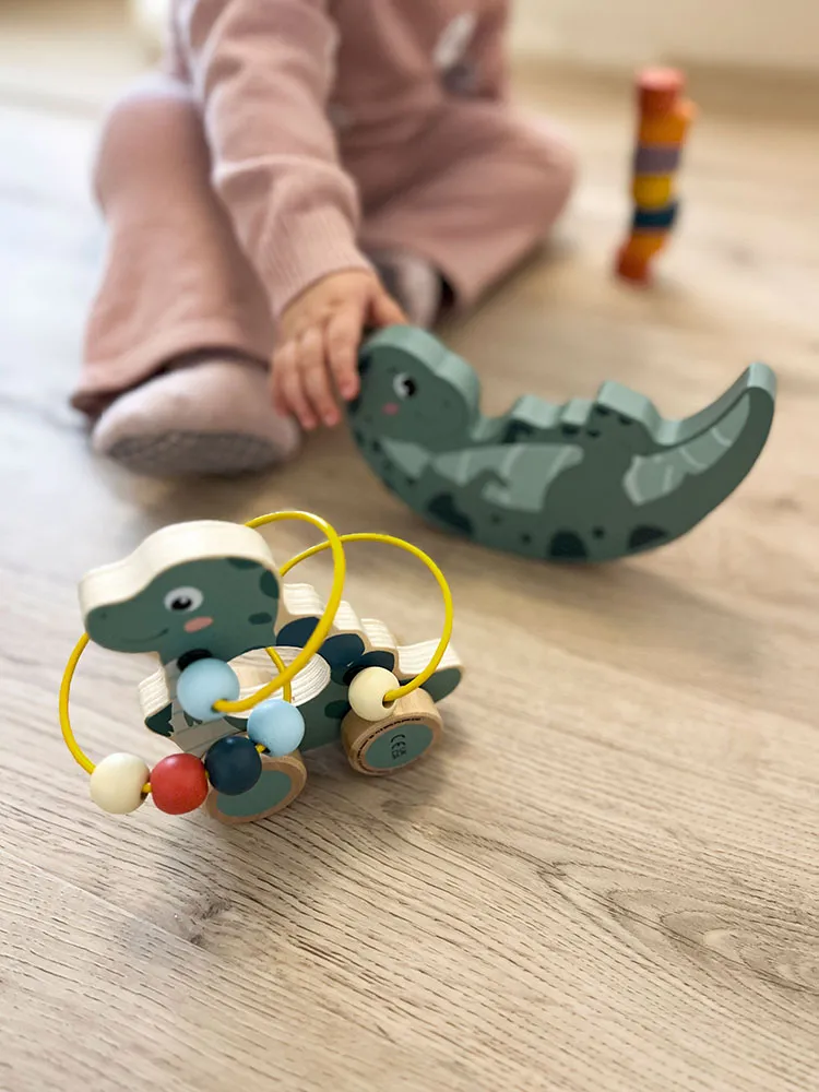 Brinquedo de Empurrar Dino