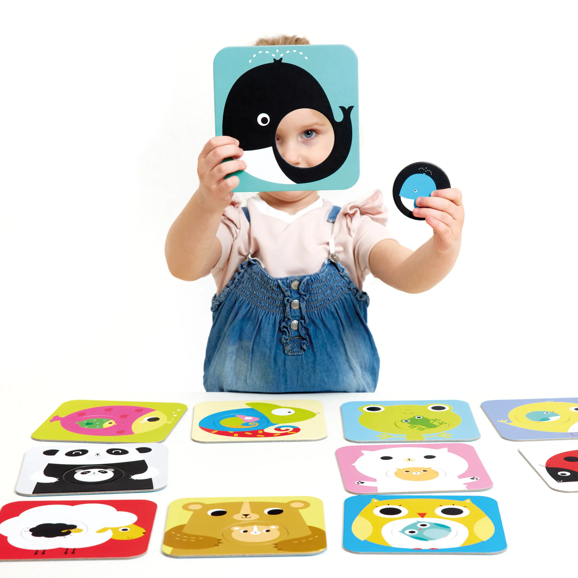 Puzzle Associa os Animais Bebés