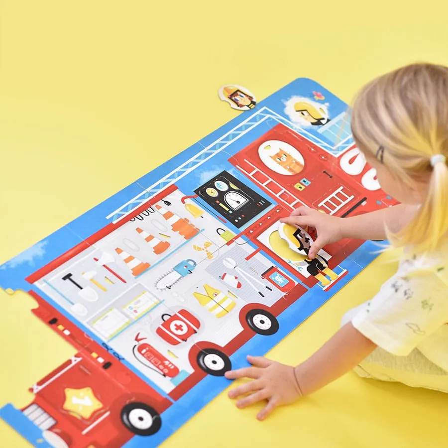 Puzzle Camião dos Bombeiros