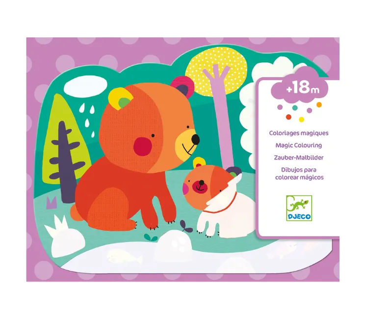 Colorir com Água – Na Floresta
